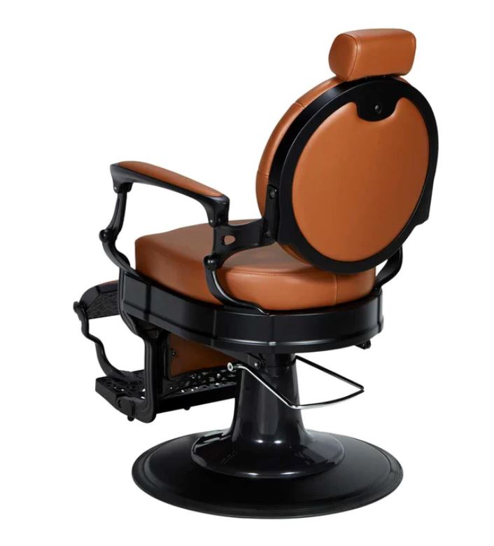 Mirplay Check Barber Chair Brown/Black