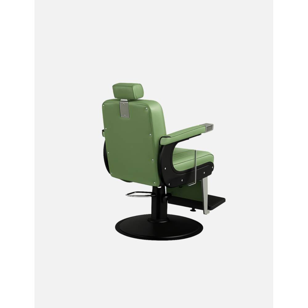 John Barber & Sons New School Barber Chair Leaf Green