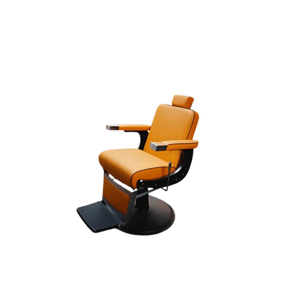 John Barber & Sons New School Barber Chair Orange