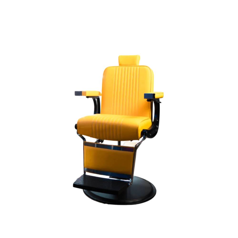 John Barber & Sons New School Barber Chair Yellow