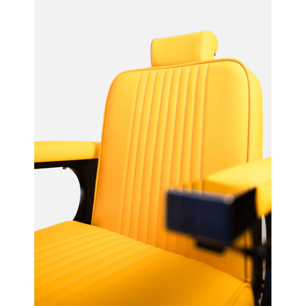 John Barber & Sons New School Barber Chair Yellow