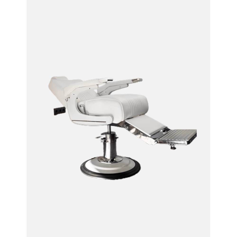 John Barber & Sons Premium New School Barber Chair White