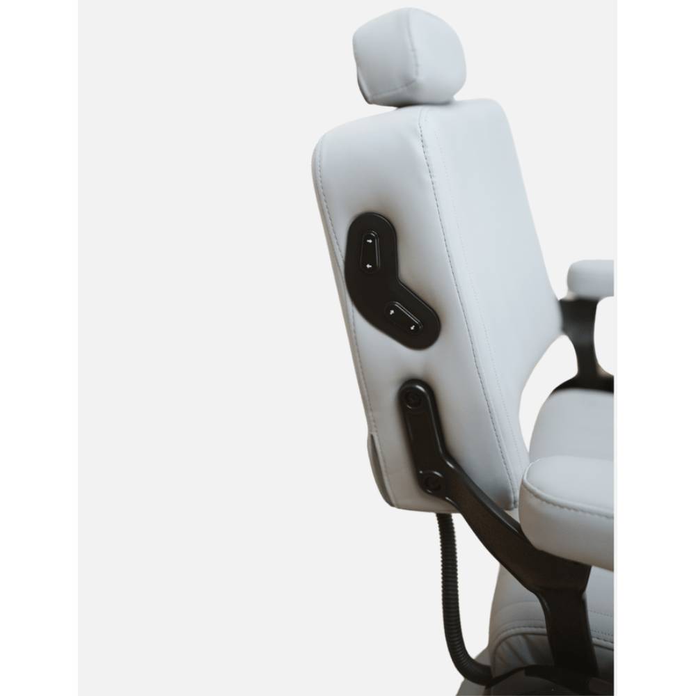 John Barber & Sons New School Wireless Electric Barber Chair Grey