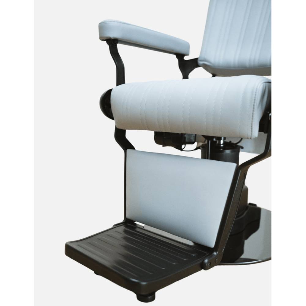 John Barber & Sons New School Wireless Electric Barber Chair Grey