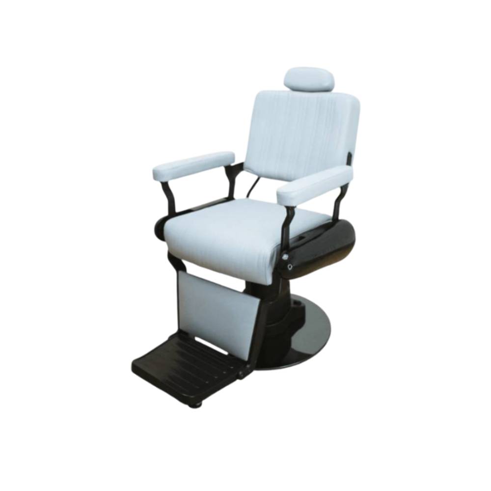John Barber & Sons New School Wireless Electric Barber Chair Grey