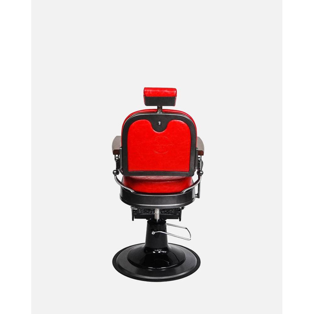 John Barber & Sons Monaco Vintage Barber Chair Red