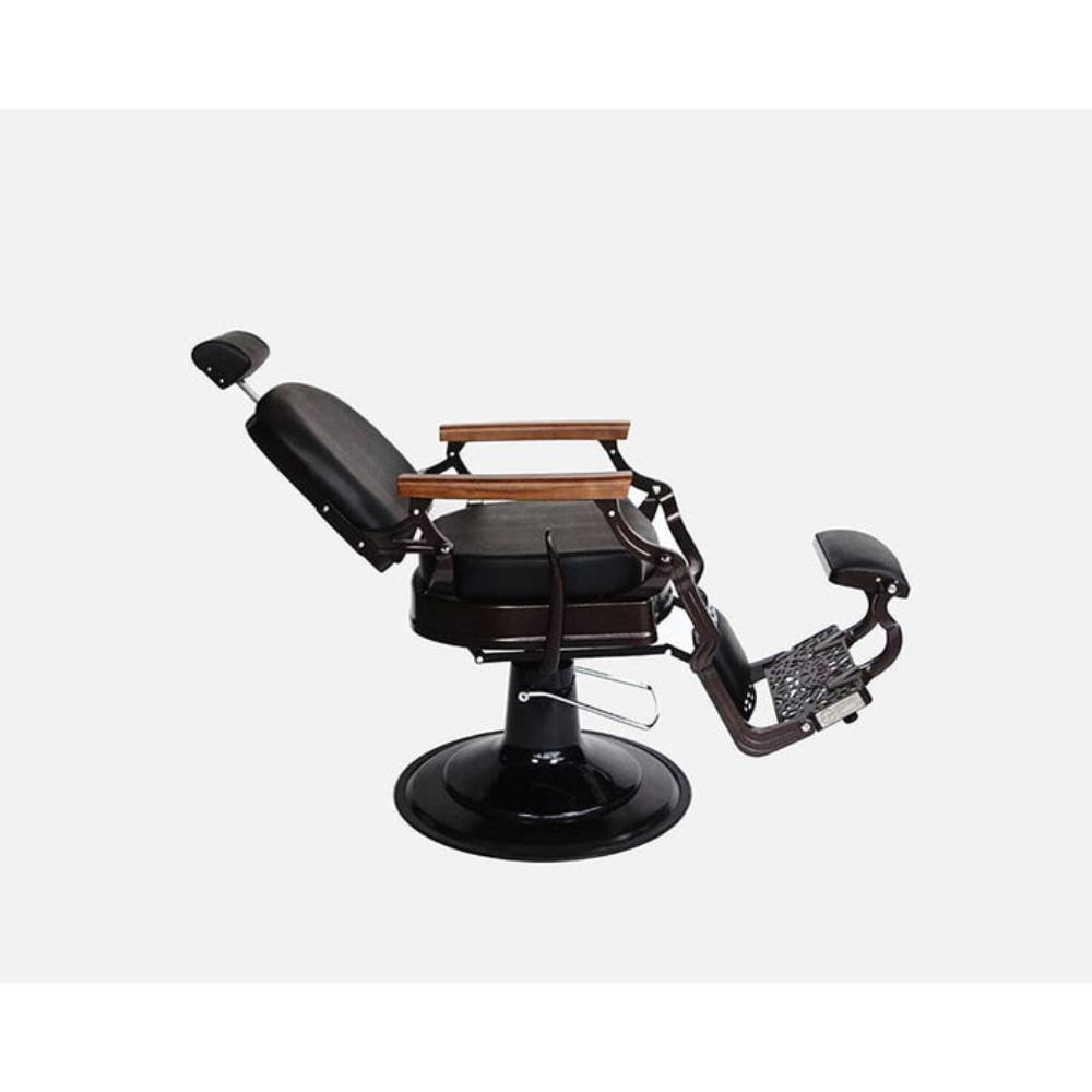 John Barber & Sons Monaco Vintage Barber Chair Black