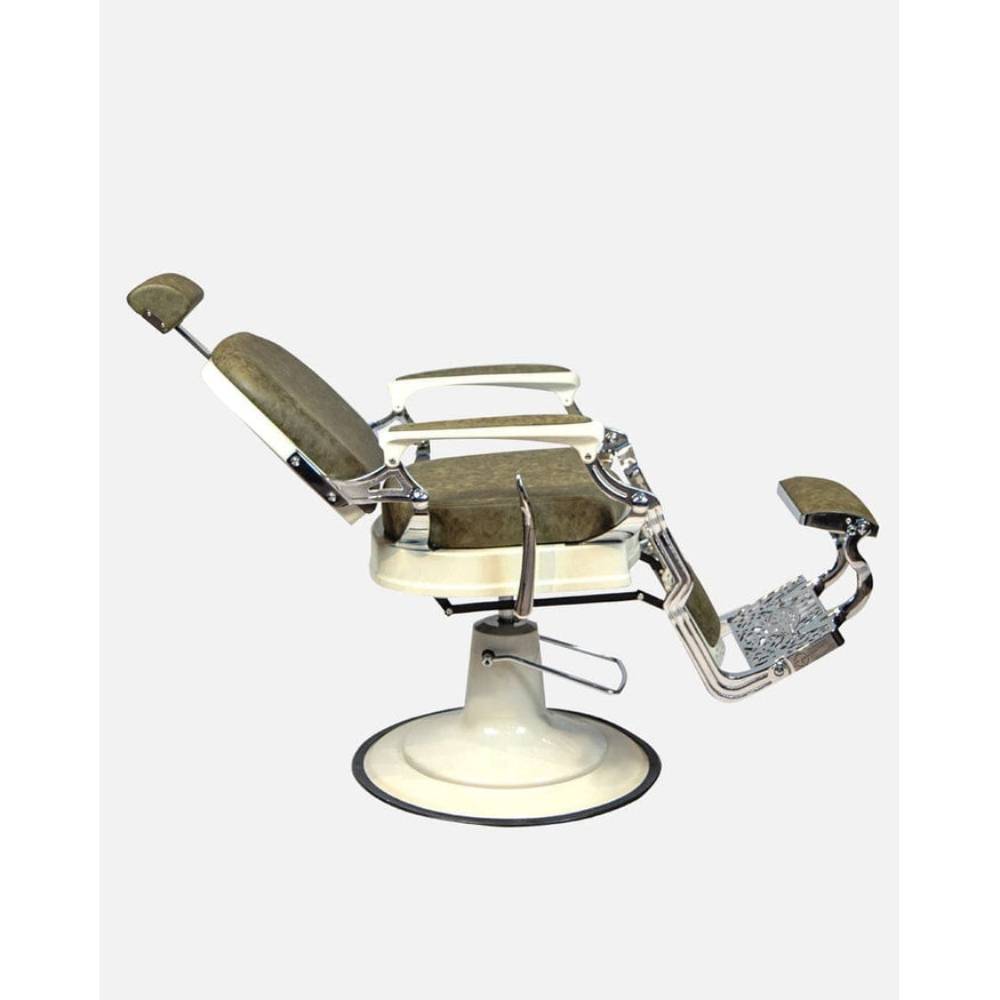 John Barber & Sons Monaco Vintage 80s Cream Barber Chair