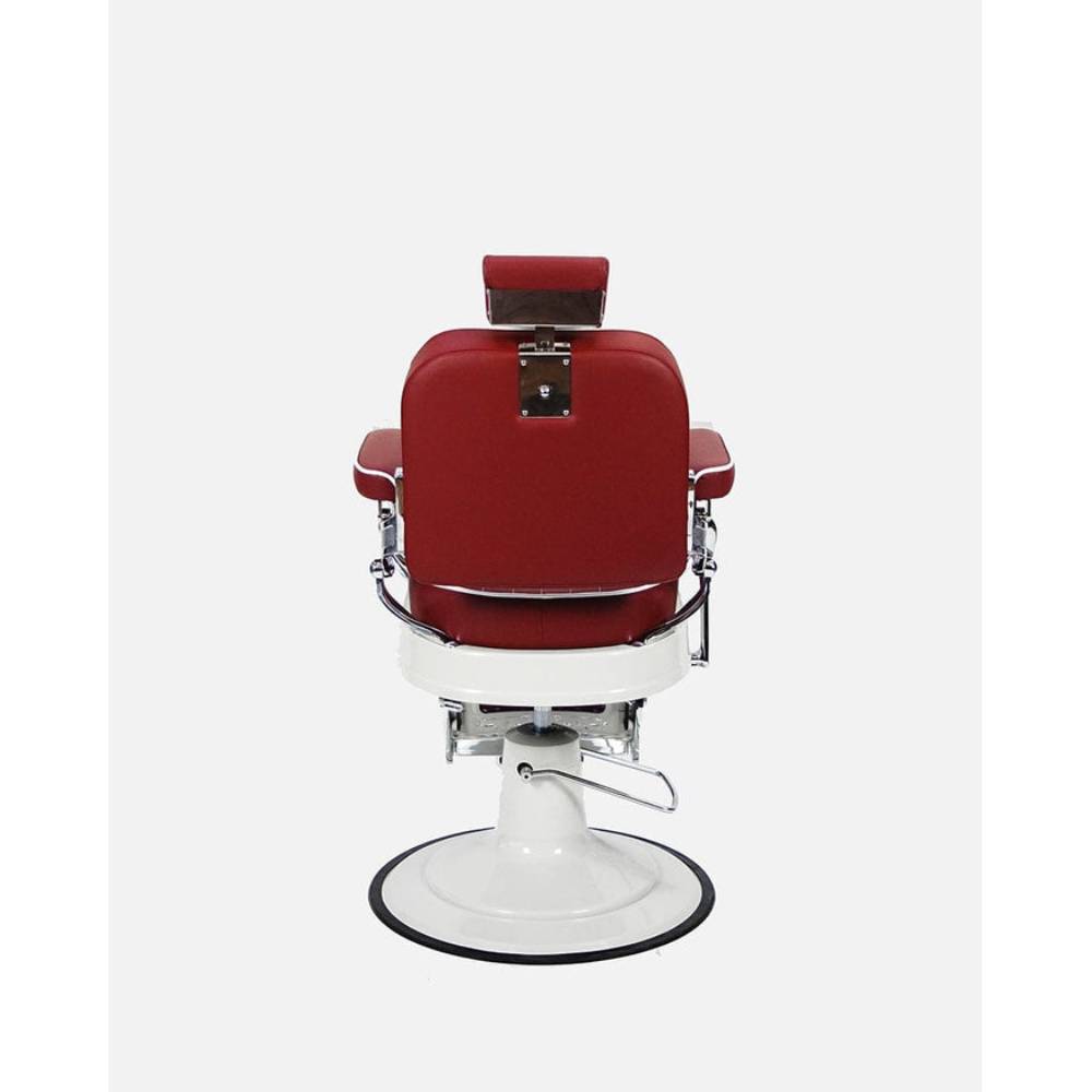 John Barber & Sons Retroria Red Barber Chair