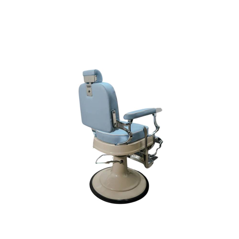 John Barber & Sons Retroria Light Blue Barber Chair