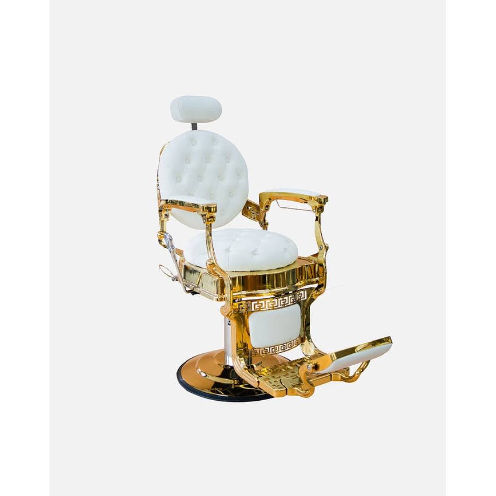 John Barber & Sons Mythology White Barber Chair