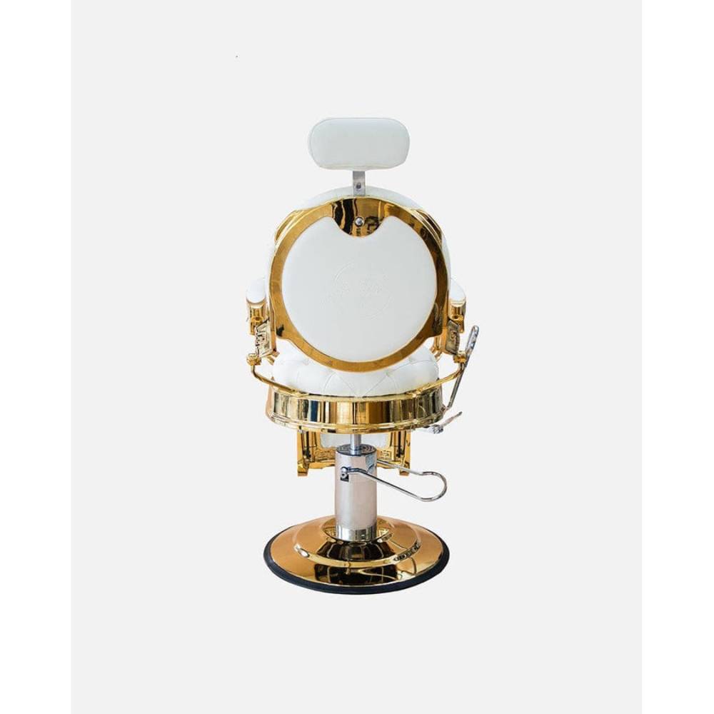 John Barber & Sons Mythology White Barber Chair
