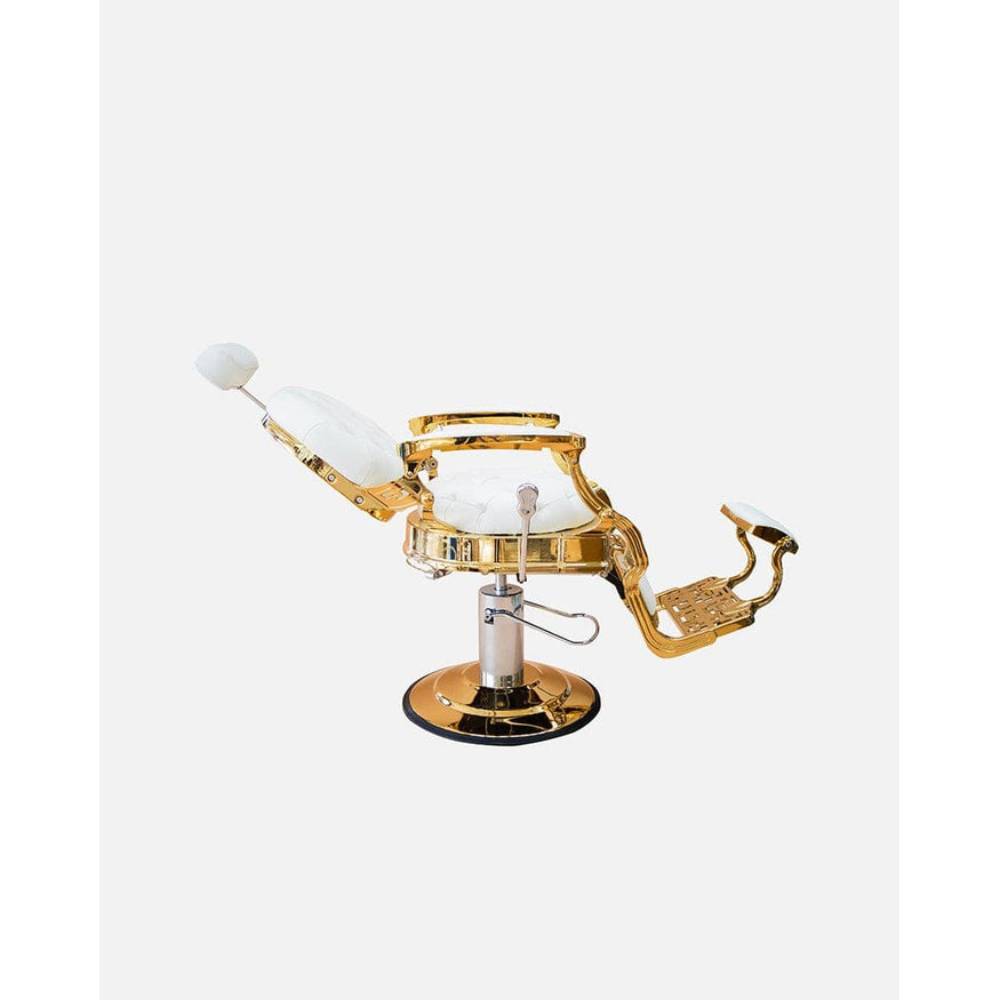 John Barber & Sons Mythology White Barber Chair