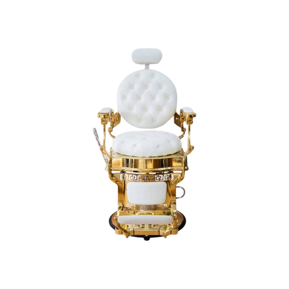 John Barber & Sons Mythology White Barber Chair