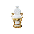 John Barber & Sons Mythology White Barber Chair
