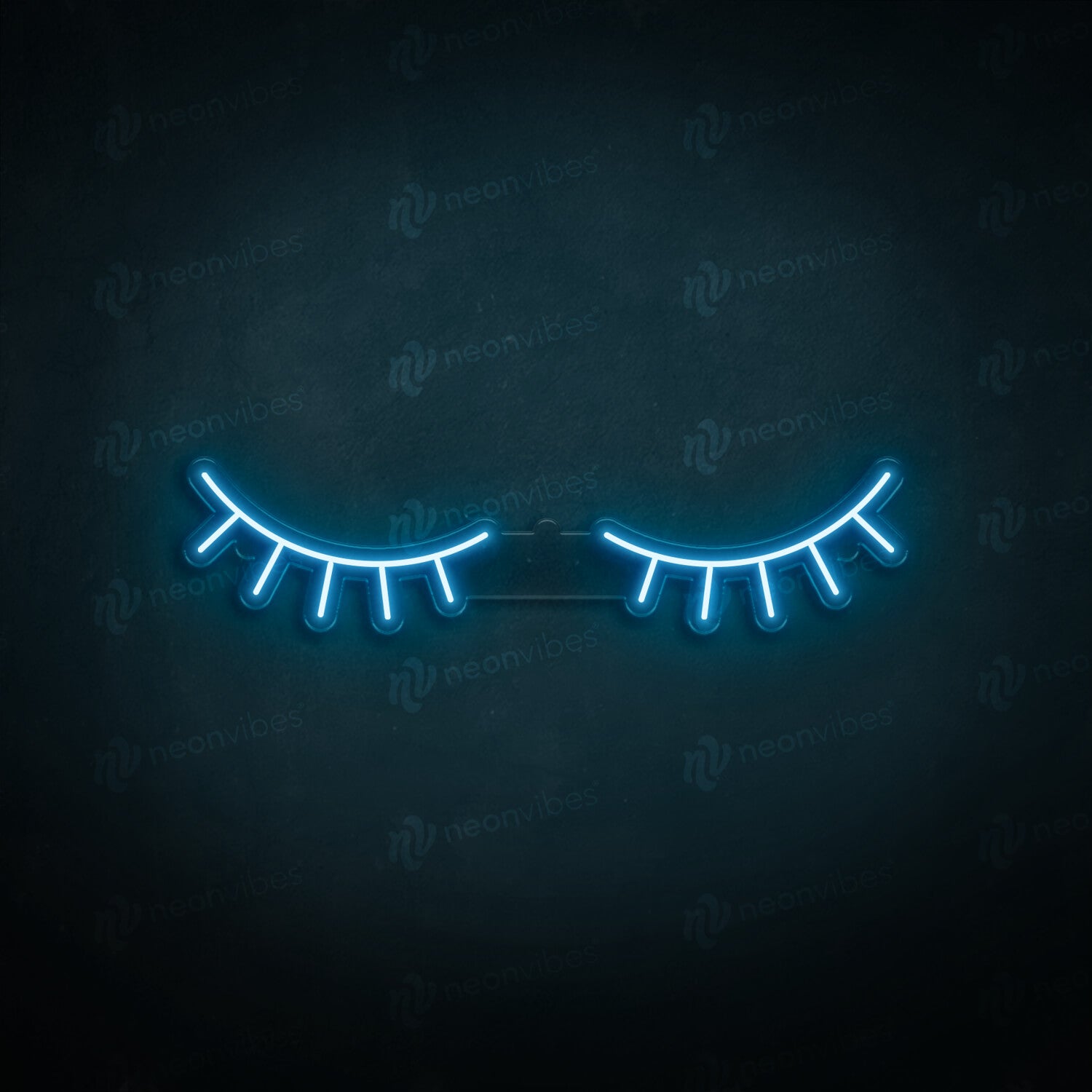 Neon Vibes Eyelash Sign - Multiple Sizes and Colours