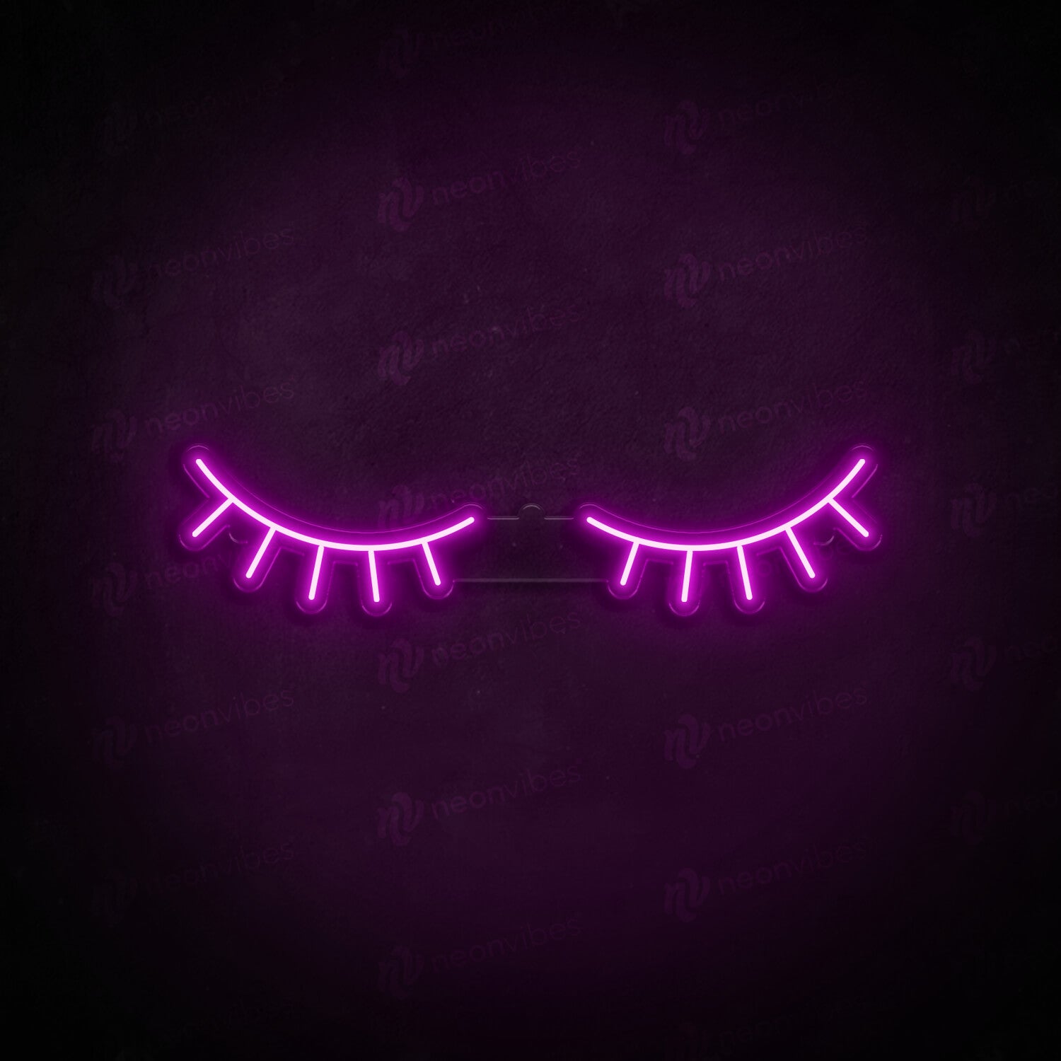 Neon Vibes Eyelash Sign - Multiple Sizes and Colours