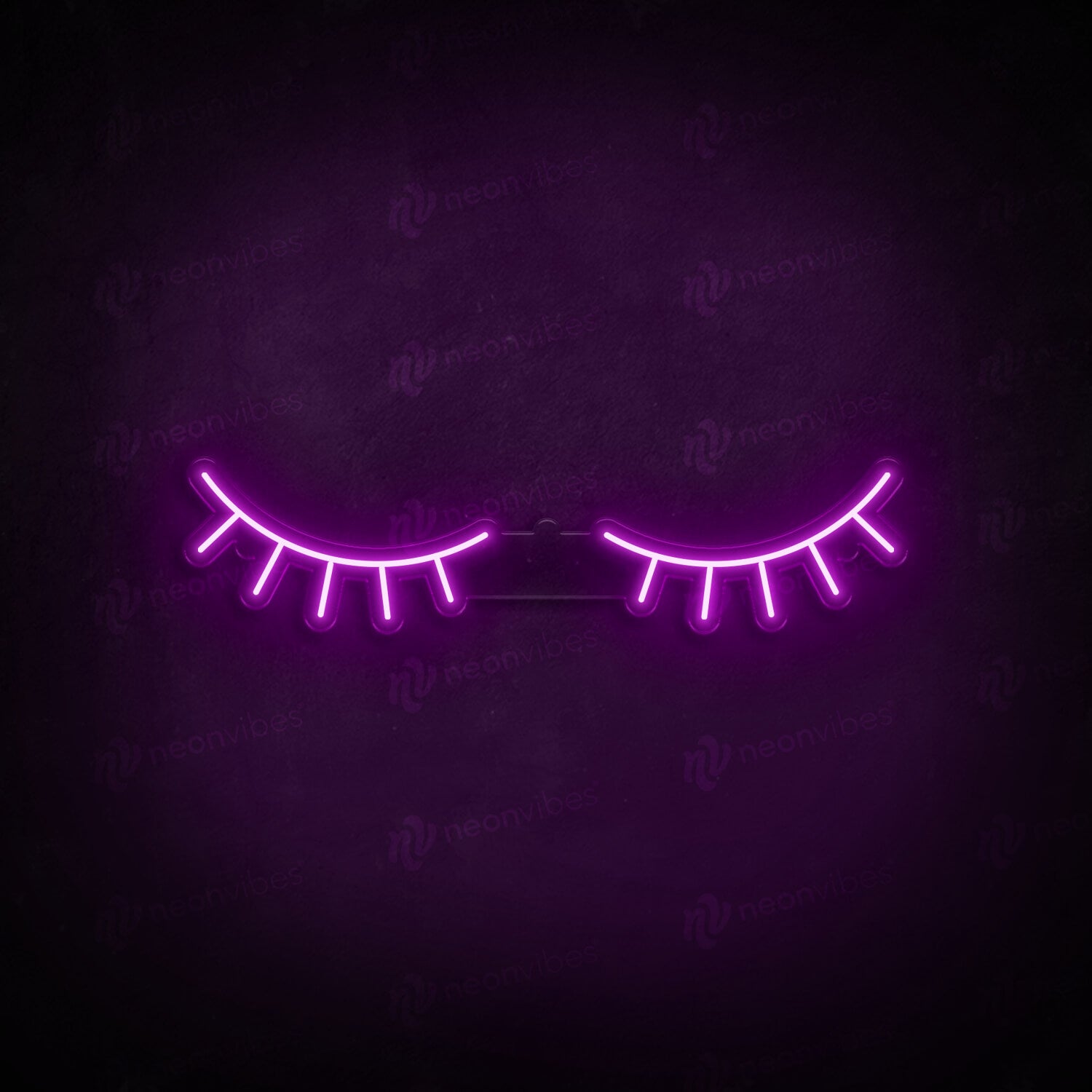 Neon Vibes Eyelash Sign - Multiple Sizes and Colours