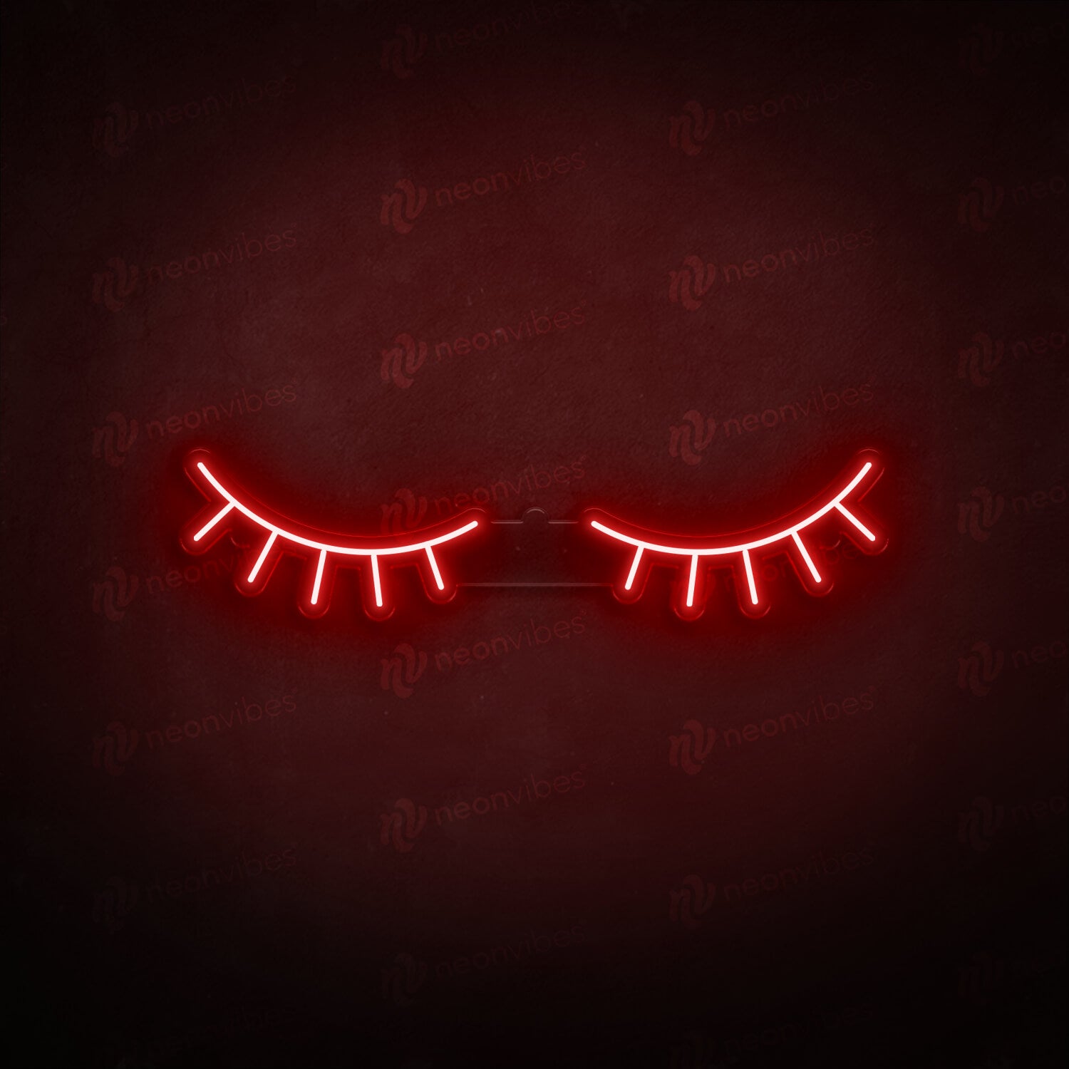 Neon Vibes Eyelash Sign - Multiple Sizes and Colours