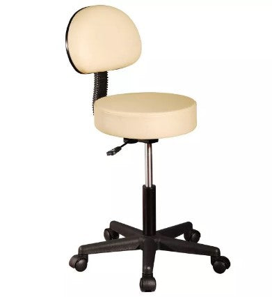 Affinity Backrest Stool Latte