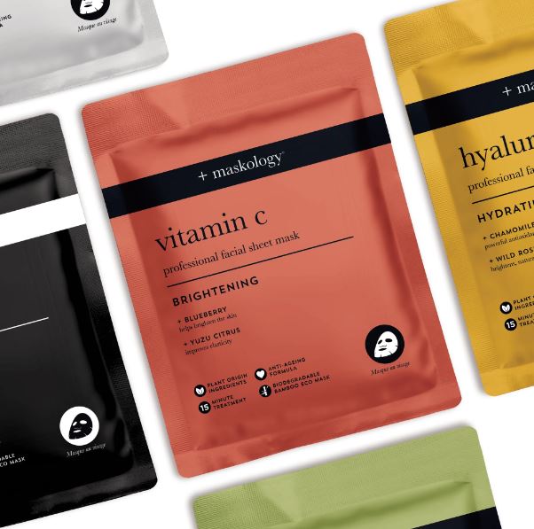 +maskology Vitamin C Brightening Sheet Mask