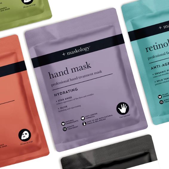+maskology Hand Mask Hydrating Treatment Mask