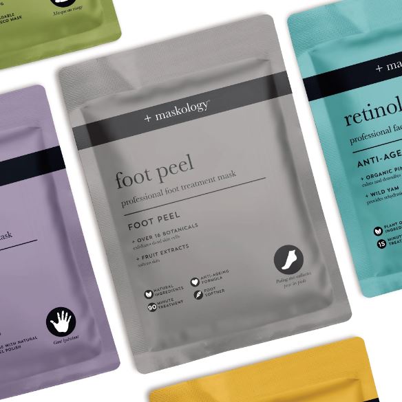 +maskology Foot Peel Foot Treatment Mask