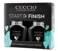 Cuccio Veneer Start to Finish UV LED Base & Topcoat Kit 13ml (2)