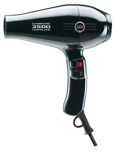 Gamma+ 3500 Tormalionic Hairdryer - Black