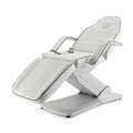 REM Excel 3 Motor Electric couch - White with Grey Piping