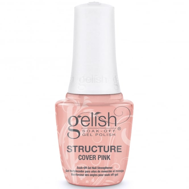 Gelish Soak Off Gel Polish Structure Nail Strengthener Cover Pink 15ml