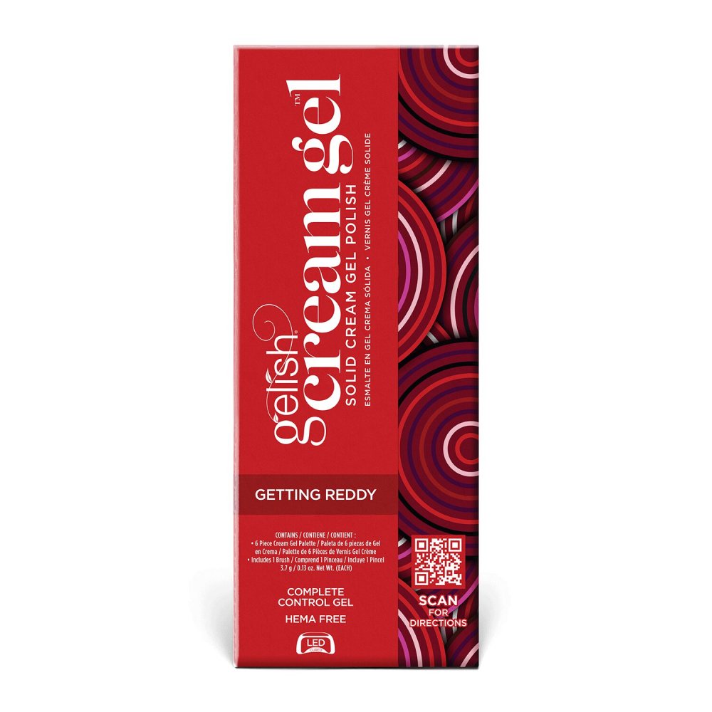 Gelish Cream Gel Palette - Getting Reddy 3.7g