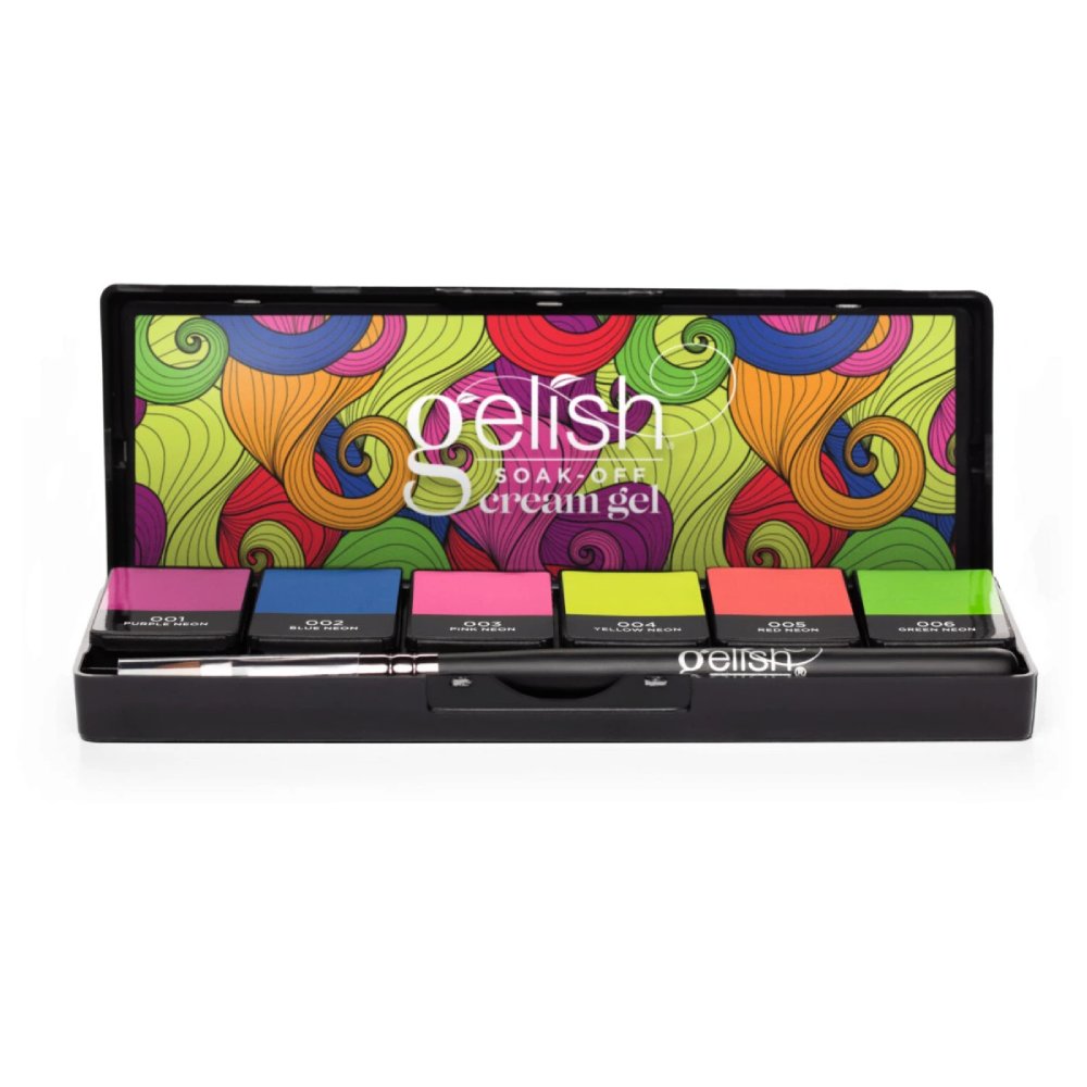 Gelish Cream Gel Palette - Neon & On & On 3.7g