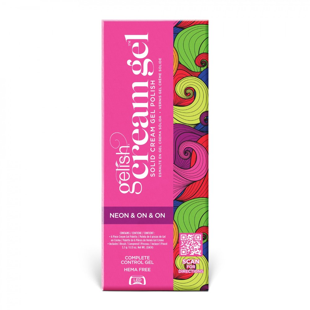 Gelish Cream Gel Palette - Neon & On & On 3.7g