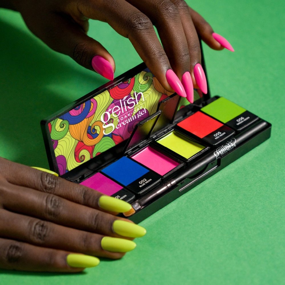 Gelish Cream Gel Palette - Neon & On & On 3.7g
