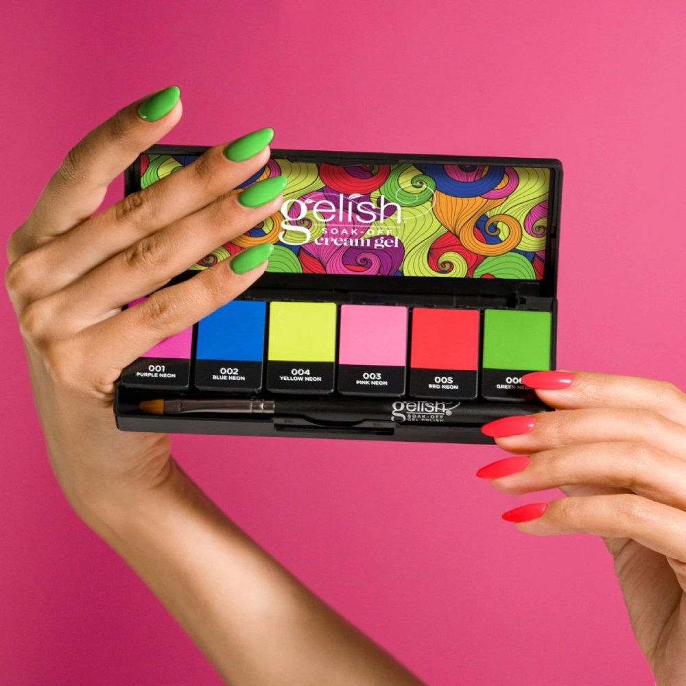 Gelish Cream Gel Palette - Neon & On & On 3.7g