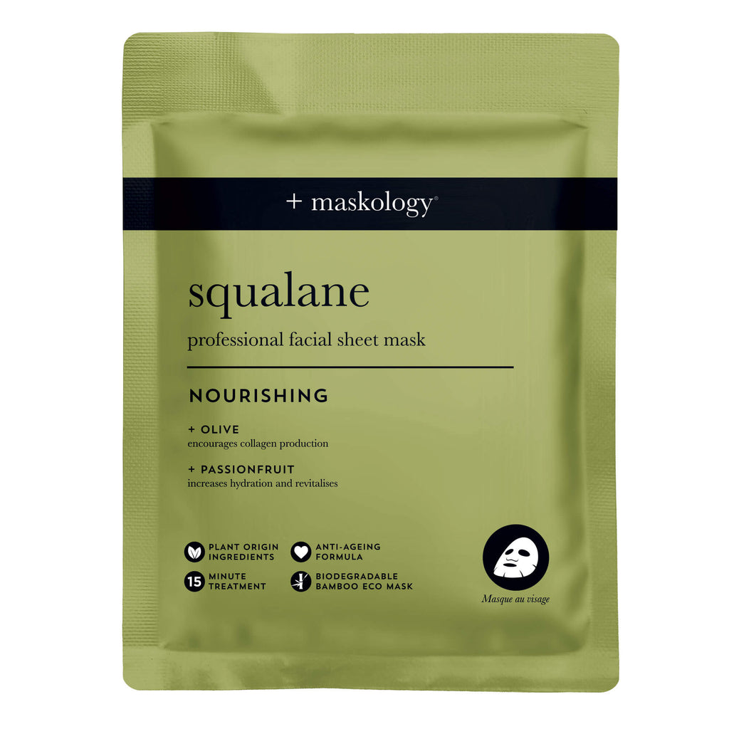 +maskology Squalene Nourishing Sheet Mask