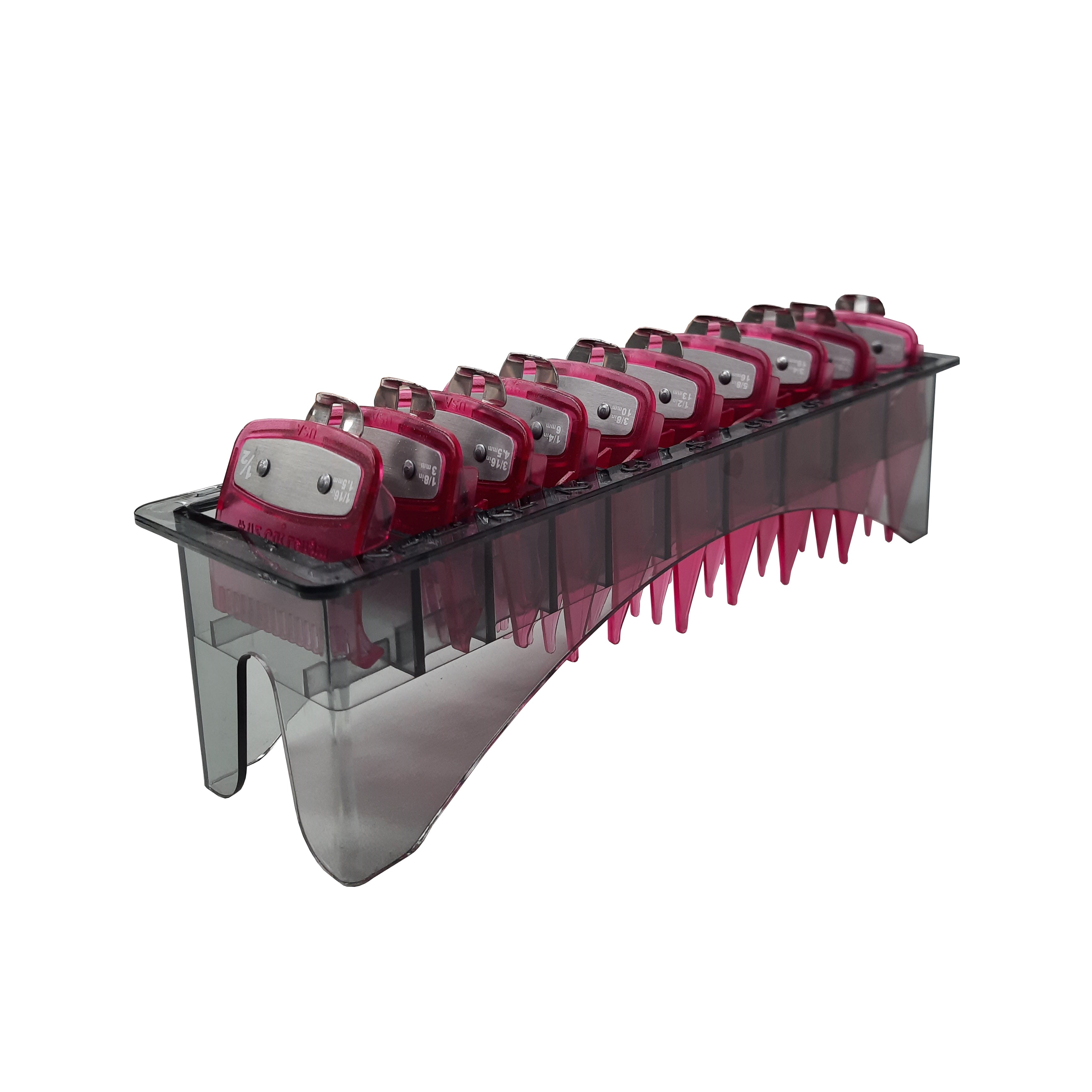 BarberStyle Transparent Purple Premium Guards