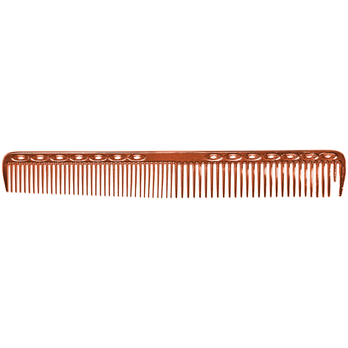 BarberStyle Metal Comb Rose Gold Short