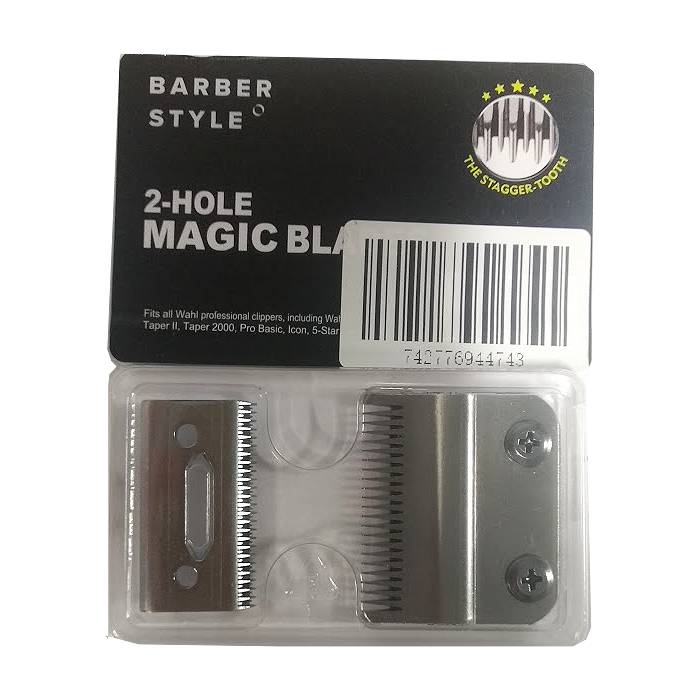 BarberStyle 2-Hole Magic Stagger Tooth Blade