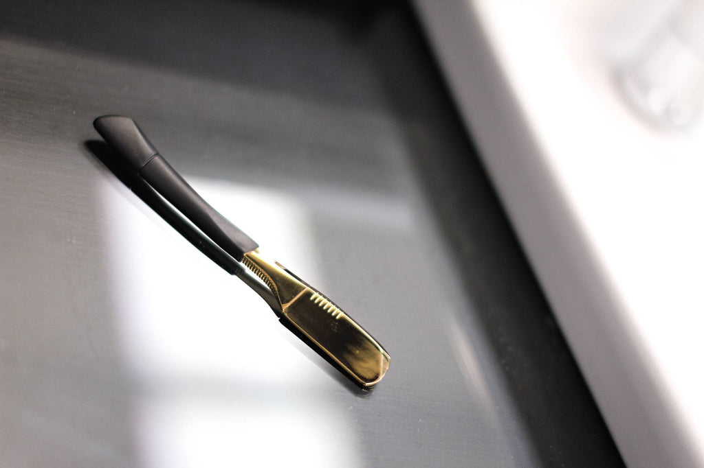 BarberStyle Kamisori Razor Gold