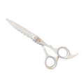 BarberStyle White Japanese Nero Scissors 6"