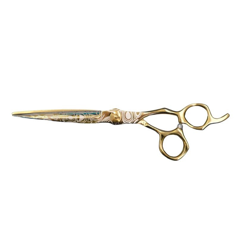 Vincere Ares Damascus Scissors 7"