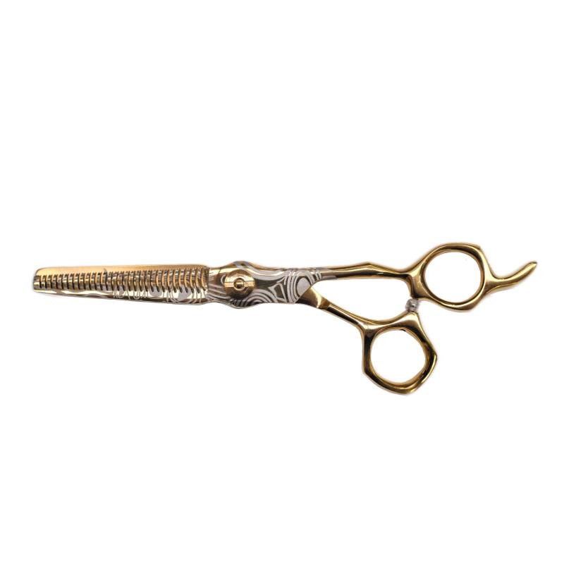 Vincere Ares Damascus Thinning Scissors 6"