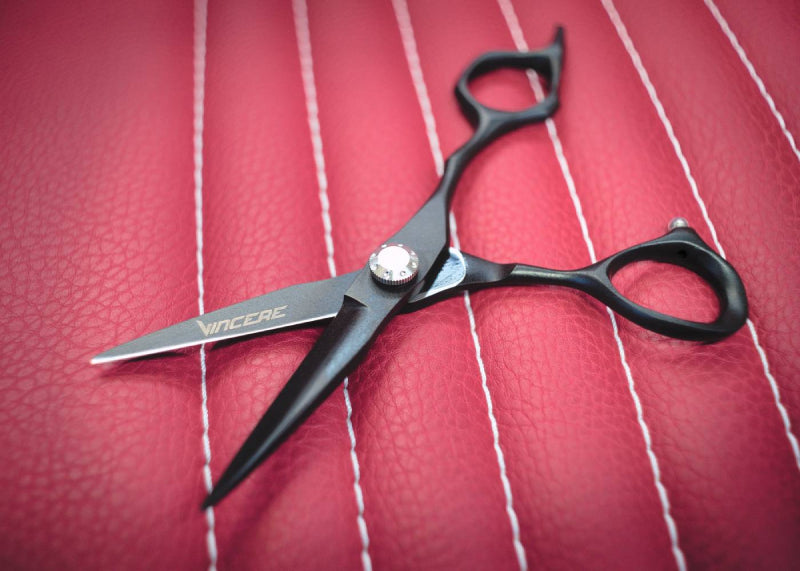 Vincere Hades Black Scissors 5.5"