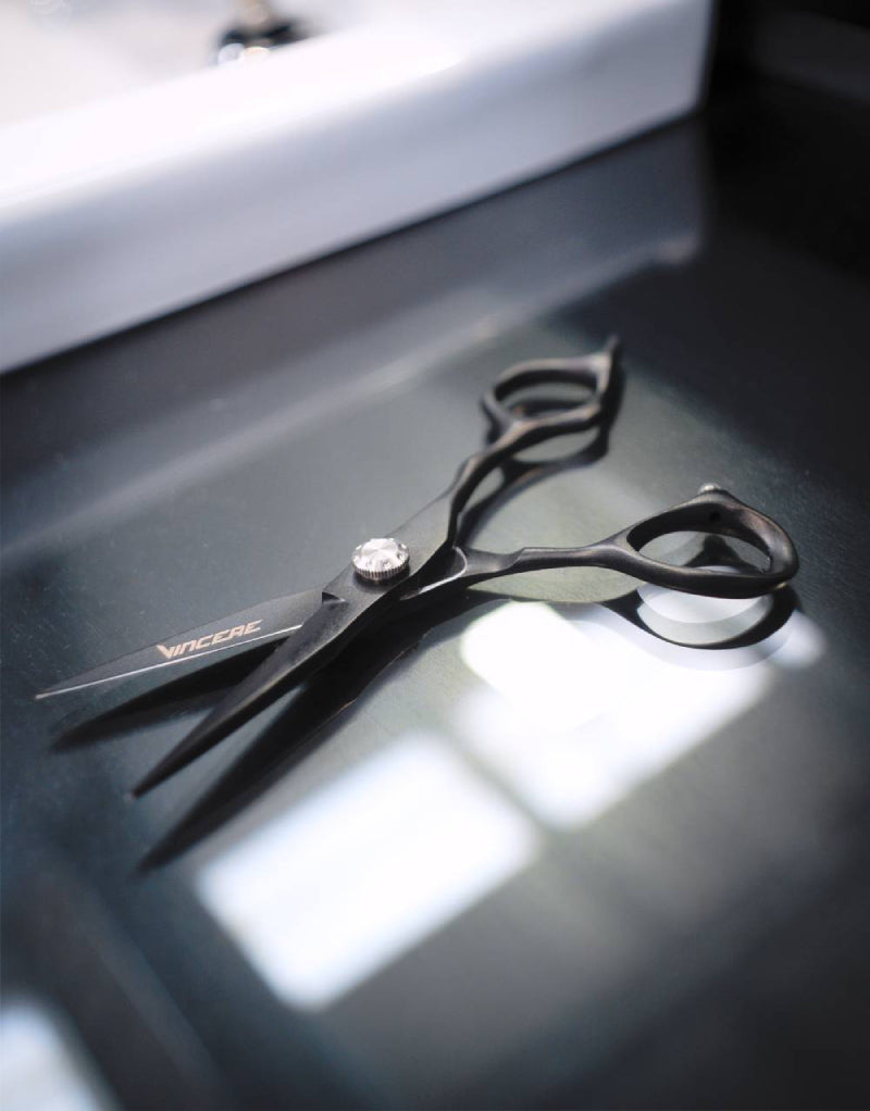 Vincere Hades Black Scissors 5.5"