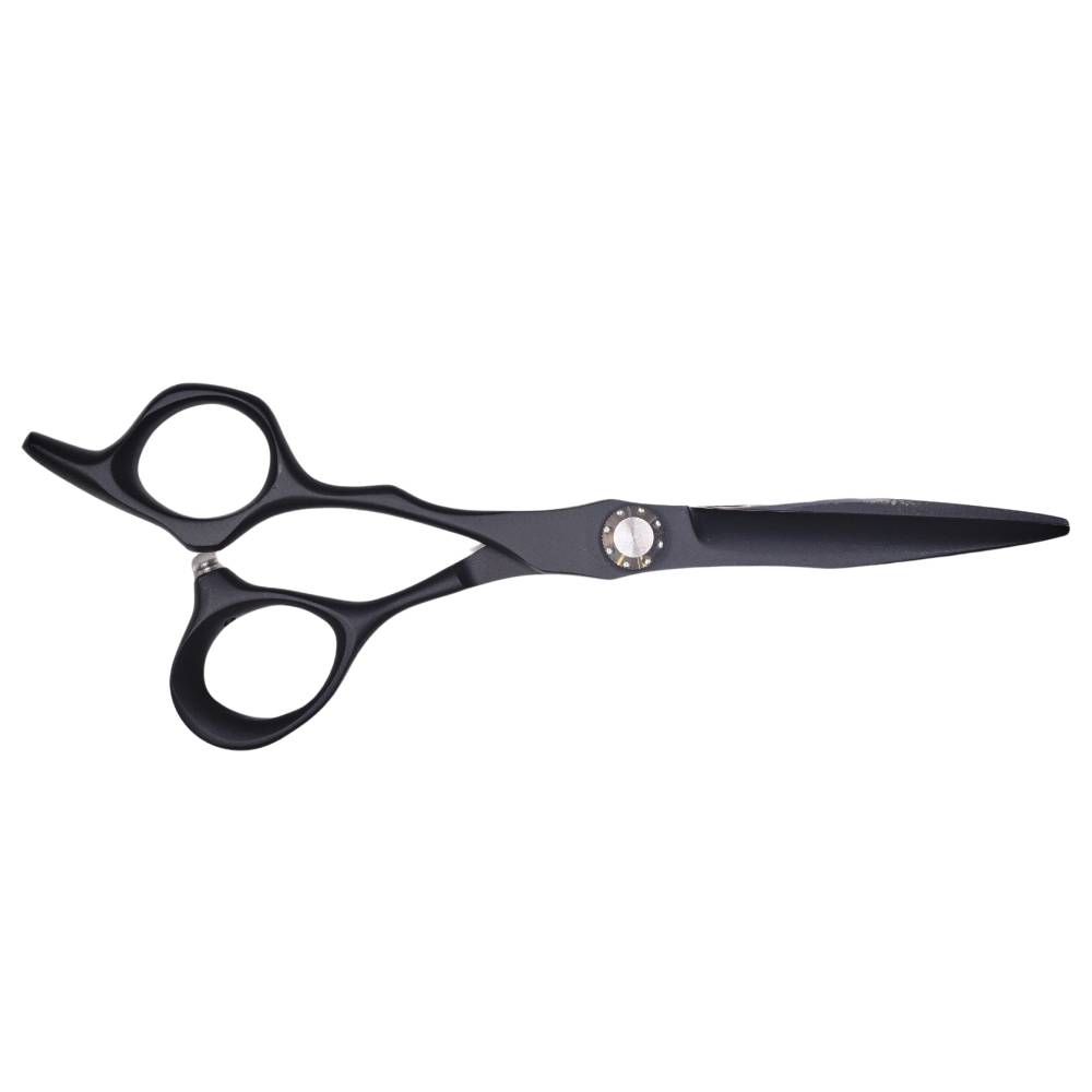 Vincere Hades Black Left Handed Scissors 6"