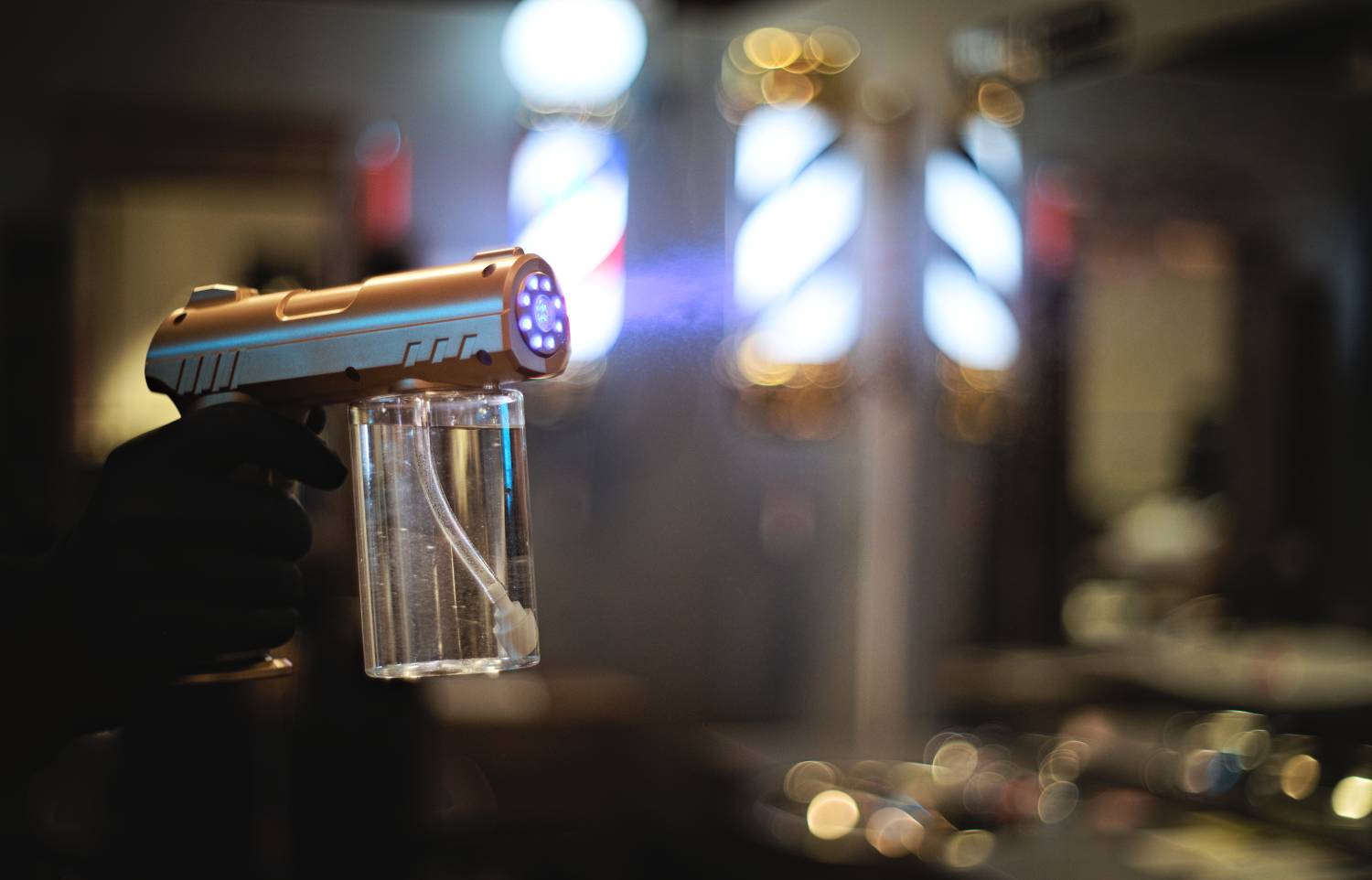 BarberStyle Nano Spray Mister Gold