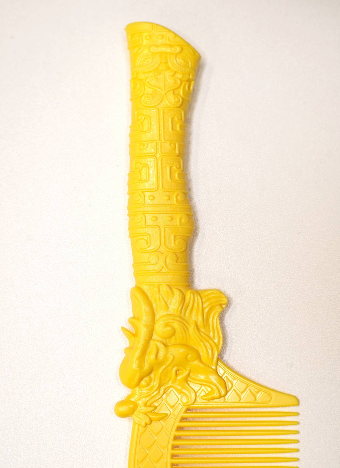 BarberStyle Yellow Dragon Comb