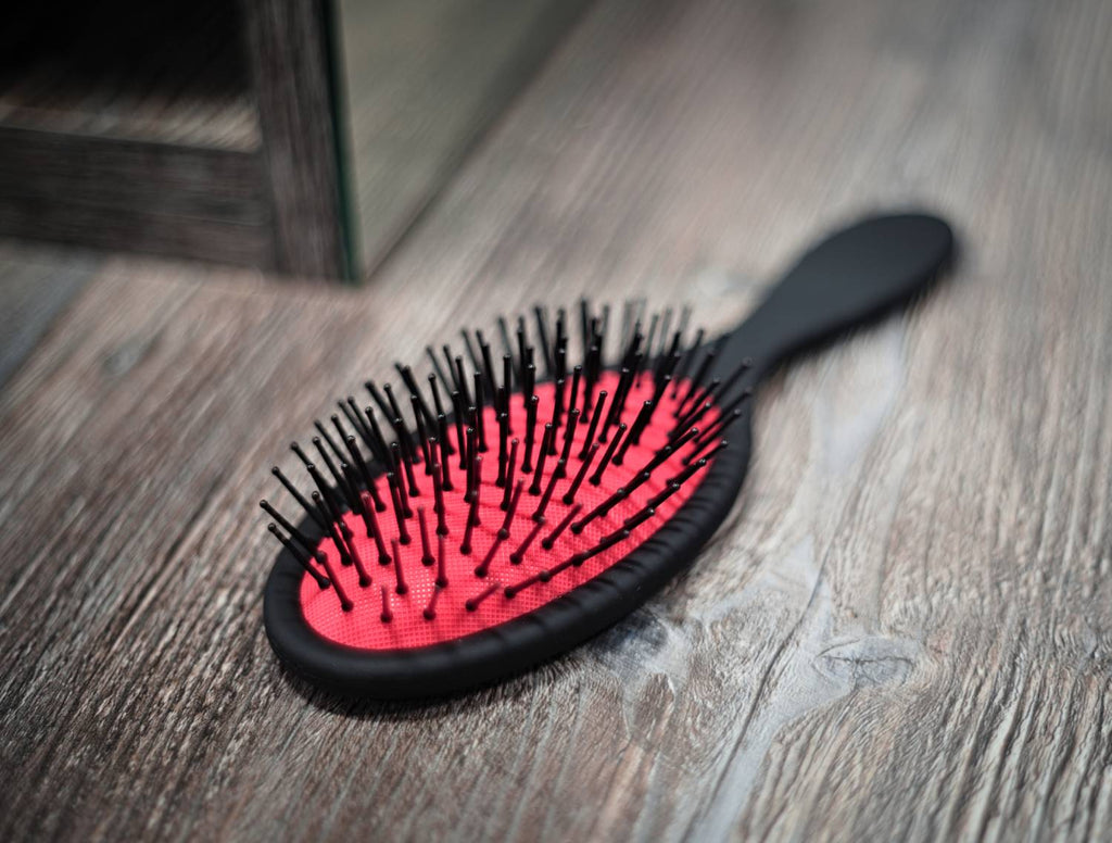 Hair Theory Nylon Bristle Wood Hair Brush
